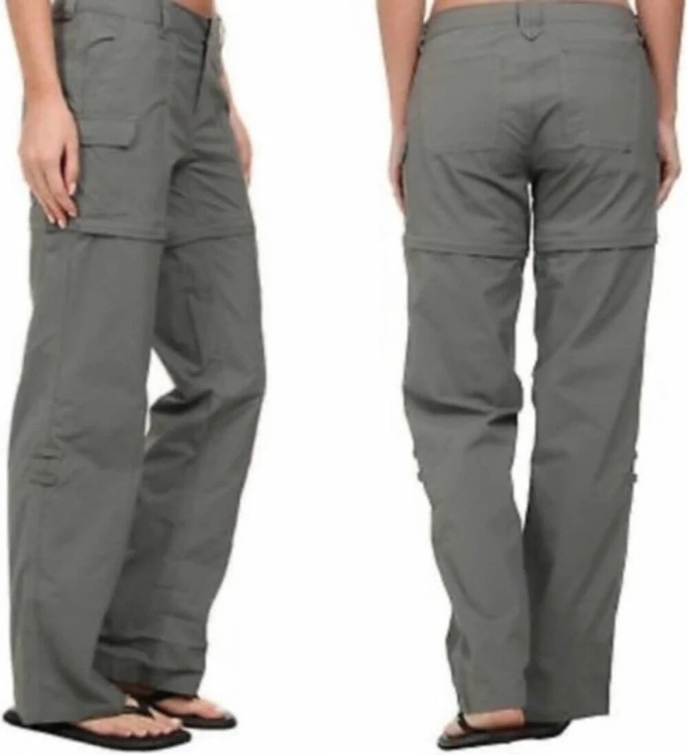 The North Face Womens Paramount Convertible Hiking Pants Size 0 Short Inseam 27"